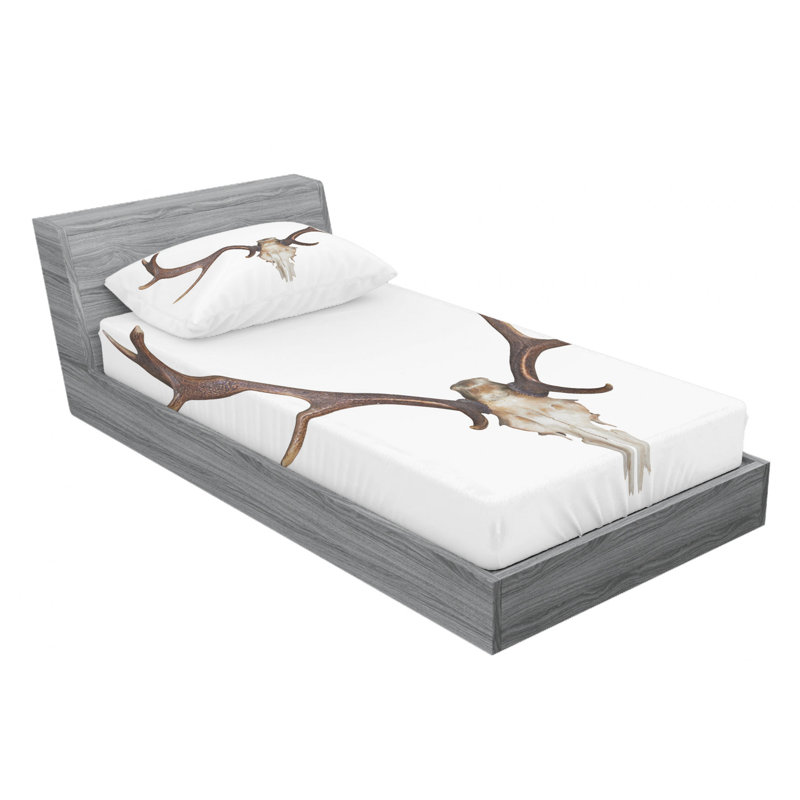 Microfiber Sheet Set, Twin XL Sheet Set with Fitted Sheet