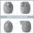 Round Concrete Outdoor Side Table-673517812