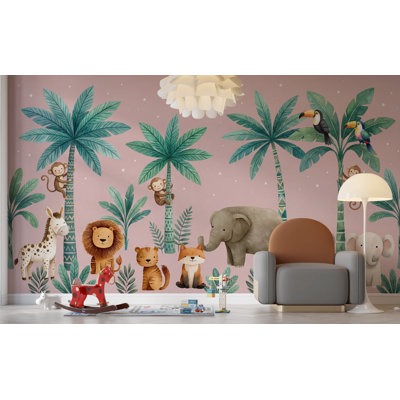 Papier peint jungle tropicale