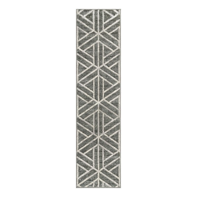 Tapis gris foncé / gris Quercioli