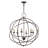 Lesperance 6-Light Steel Globe Chandelier -1470510440