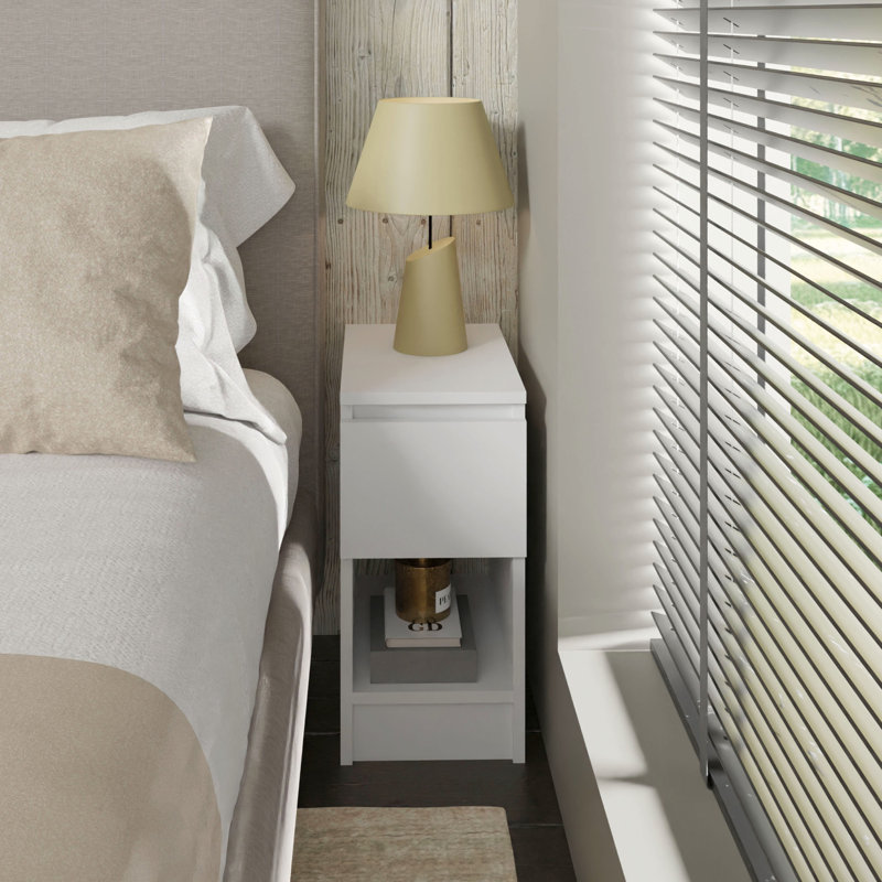 25cm W Laminate Bedside Table