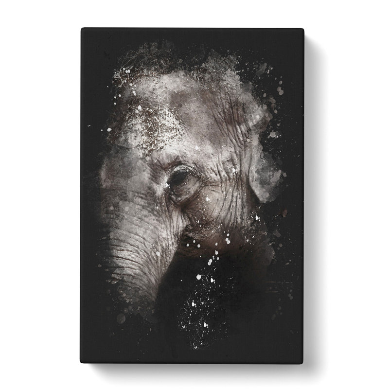 Elephant Vol.3 - Wrapped Canvas Painting, 76cm H x 50cm W x 3cm D