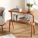 2-Tier Slim Sofa End Table