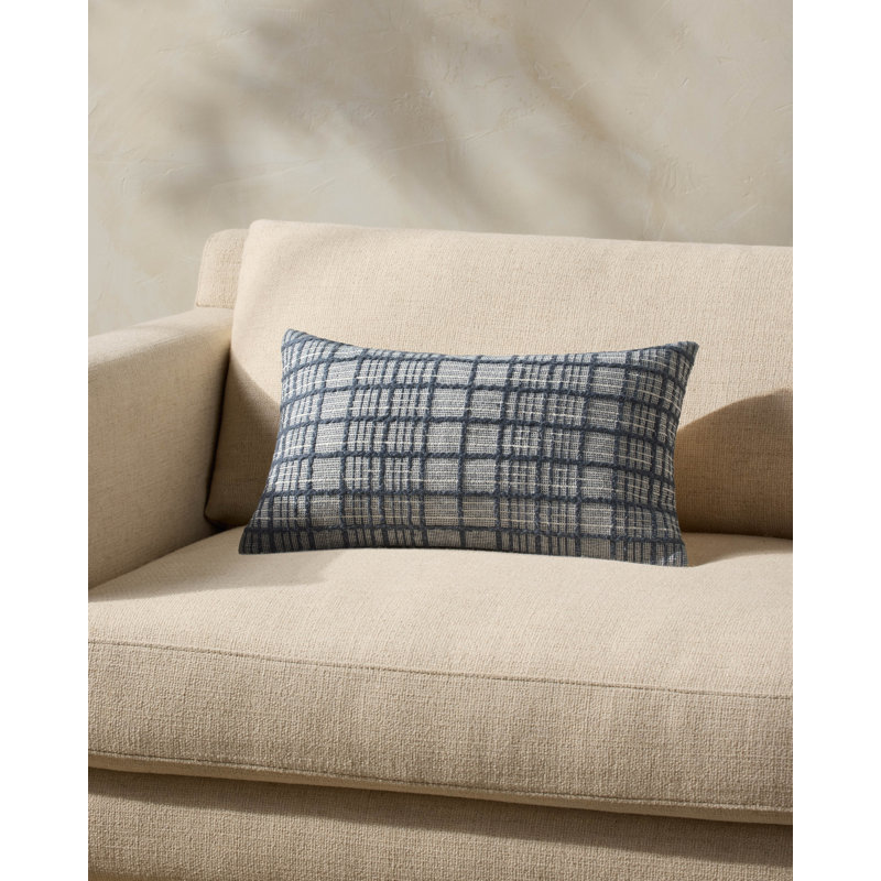 Liv Cotton Lumbar Rectangular Pillow Cover