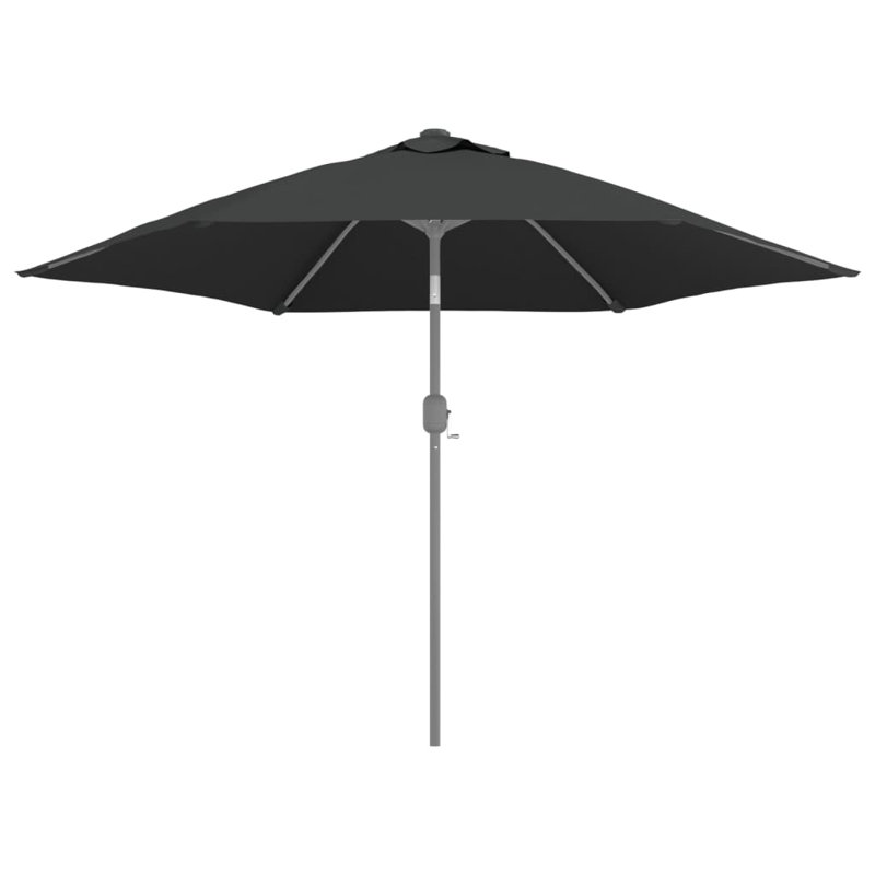 Replacement Fabric For Outdoor Parasol 300 Cm, Anthracite