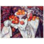 'Still Life with Apples and Oranges' by Paul Cezanne Painting Print-21211040