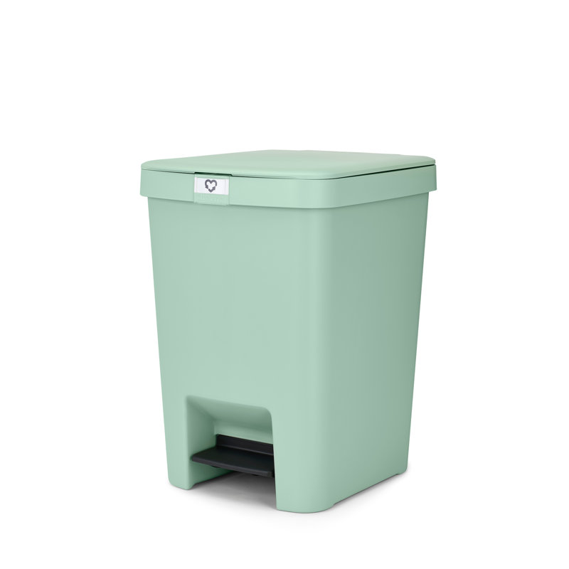 Poubelle Stepup 6,6 gallons (25L), Vert jade