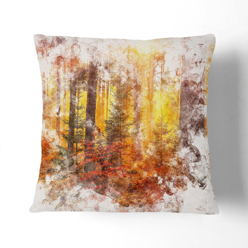 Square Throw Cushion, 55cm H x 55cm W x 20cm D, Black