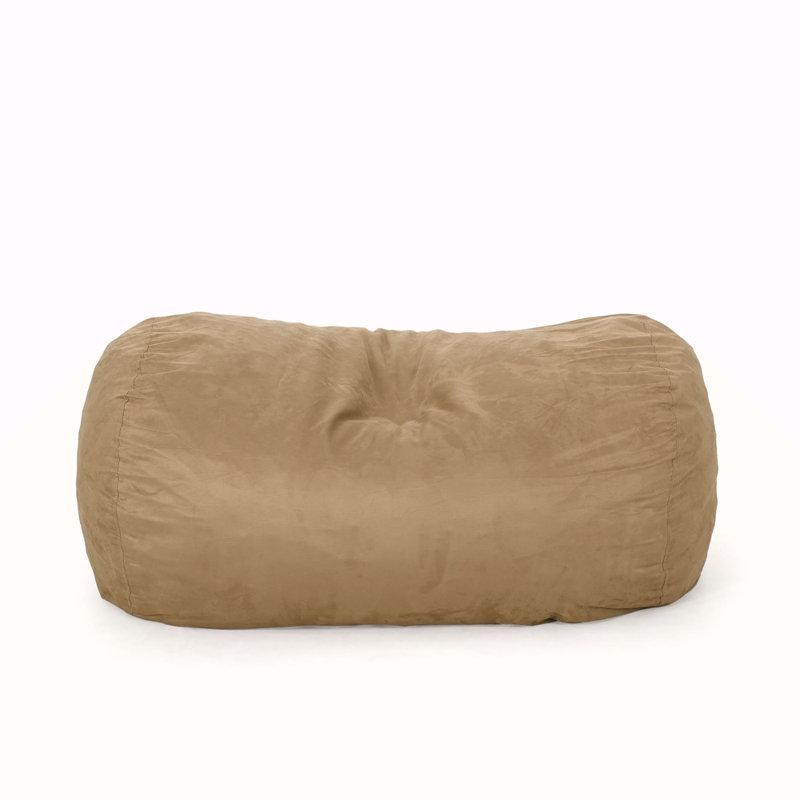 Microfibre cylindrique, Microfibre beige, H 33,11 po x l 70,11 po x P 45,11 po