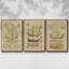 Antique Ship Plan I 3 pièces-97760205-97760209
