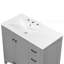 Meuble-lavabo 36 po avec lavabo en céramique