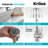 KRAUS Britt Commercial Style Single Handle Pull Down Kitchen Faucet-73196575