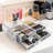 4-Drawer Cosmetic Acrylic Organizer, Stackable, Large in Clear