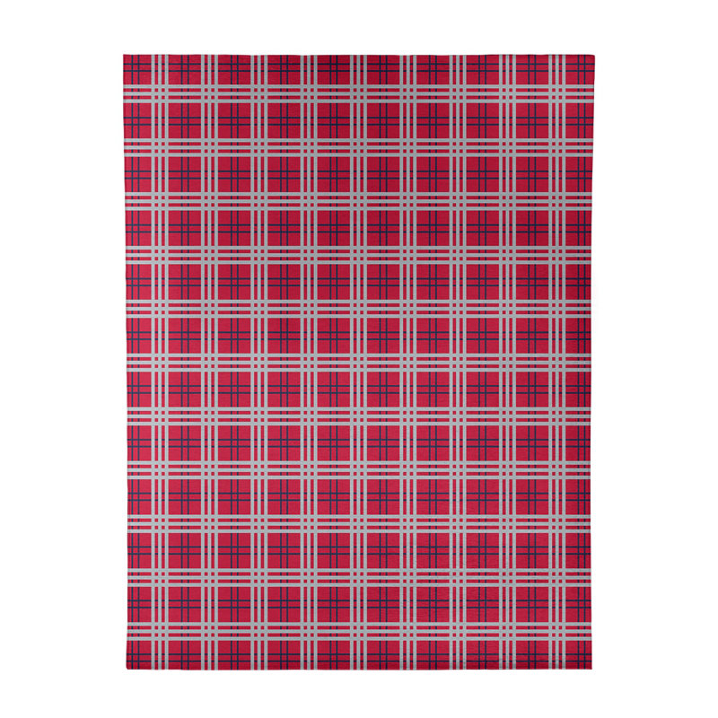 Tapis rouge à carreaux, Rectangle 8 pi x 10 pi
