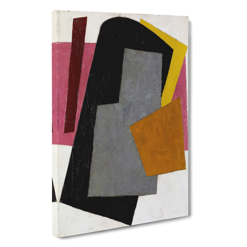 Composition Vol.4 by Lyubov Popova - Wrapped Canvas, 76cm H x 50cm W x 3cm D