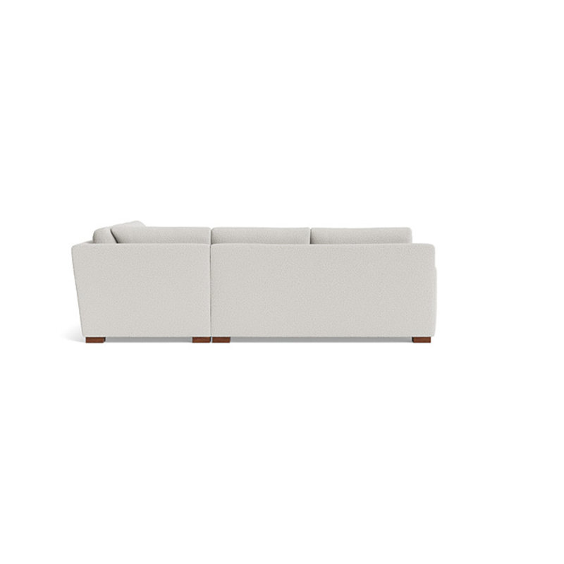 Catalina Sectional, Performance Weave - Zinc, Right Hand Facing