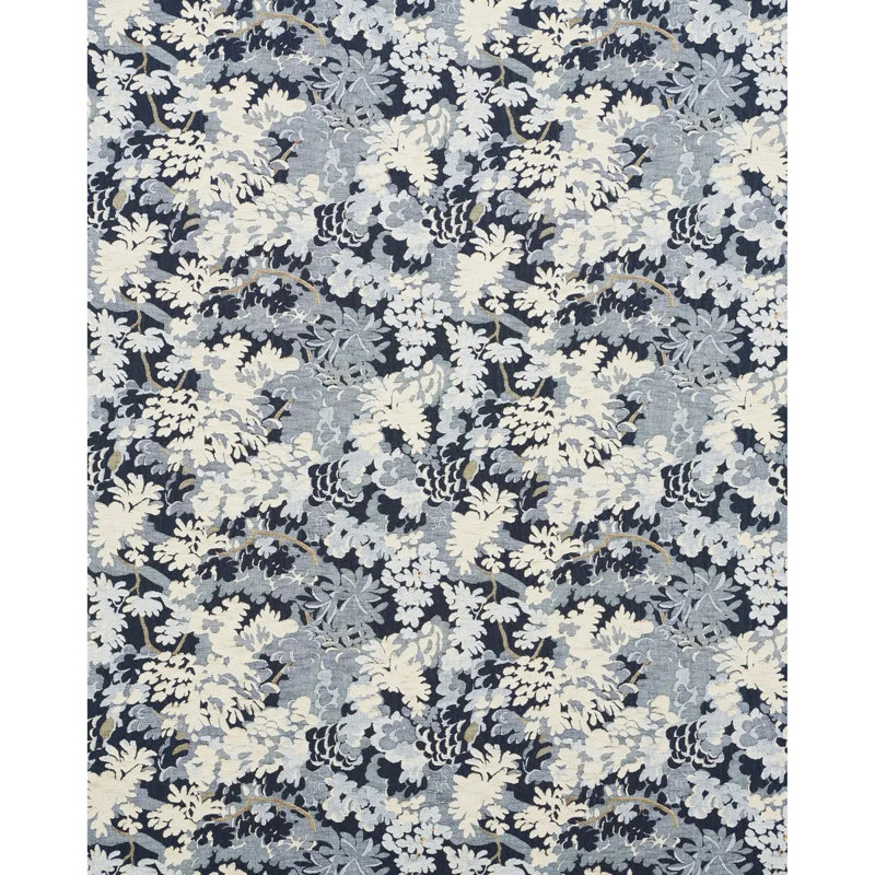 Verdure Tapestry Fabric, Blue