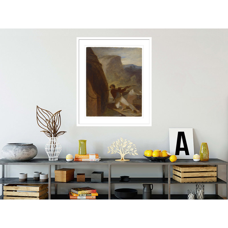 «Visite de l'épave» par Thomas Sully, impression giclée encadrée, H 15,68 po x l 13,75 po