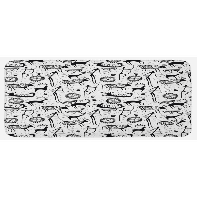 Tapis de cuisine tribal