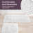Marylee 2PC Cotton Bathroom Mat Set-Machine Washable Bath Mats for Bathroom, Kitchen, Laundry Room-454925379