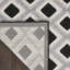 Tapis intérieur / extérieur noir / gris Aeliana-89239490
