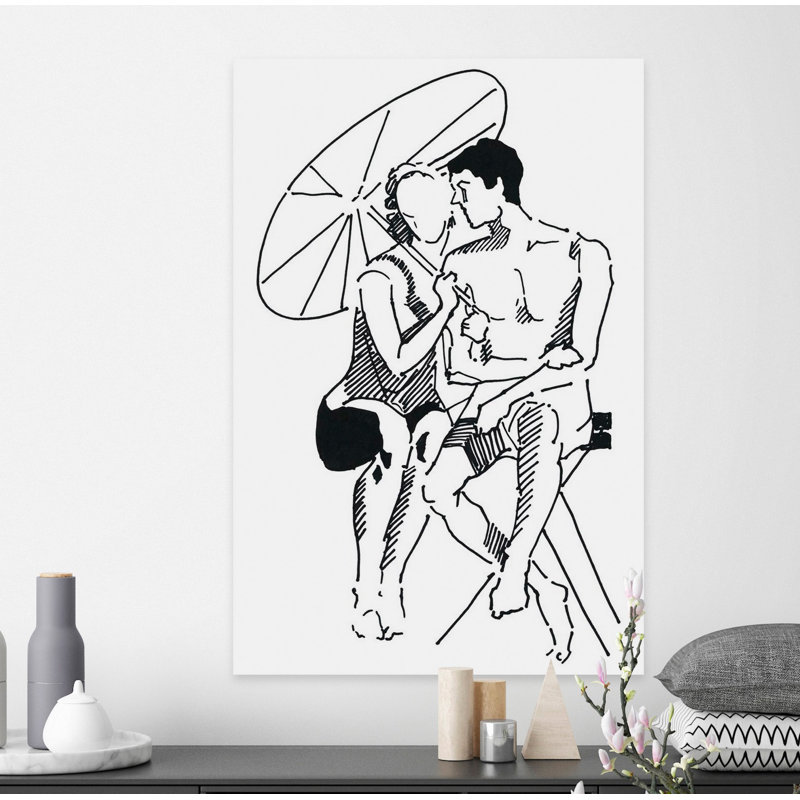 1 Piece Wrapped Canvas Wall Art, 38cm H x 25cm W x 3.81cm D