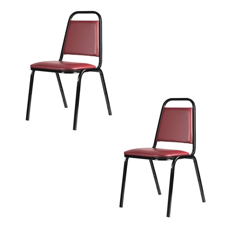 Stella Stack Chair, Pack of 2, Red