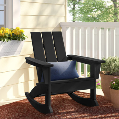 POLYWOOD x Sol 72 Jamarion Adirondack Rocker by Sol 72 Outdoor