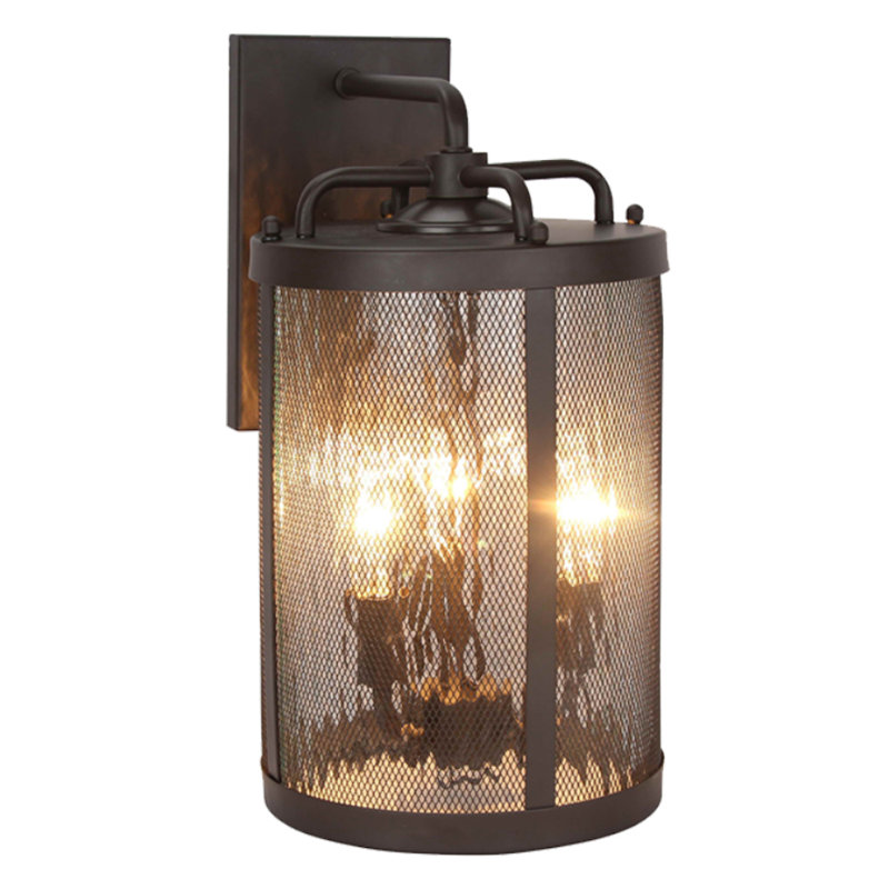 Lanterne murale d’extérieur 3 lumières Maura