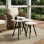 Ensemble de 3 tables gigognes Modern Modern