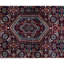 Hand-Knotted High-Quality Blue and Red Runner