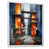 White Floater Framed