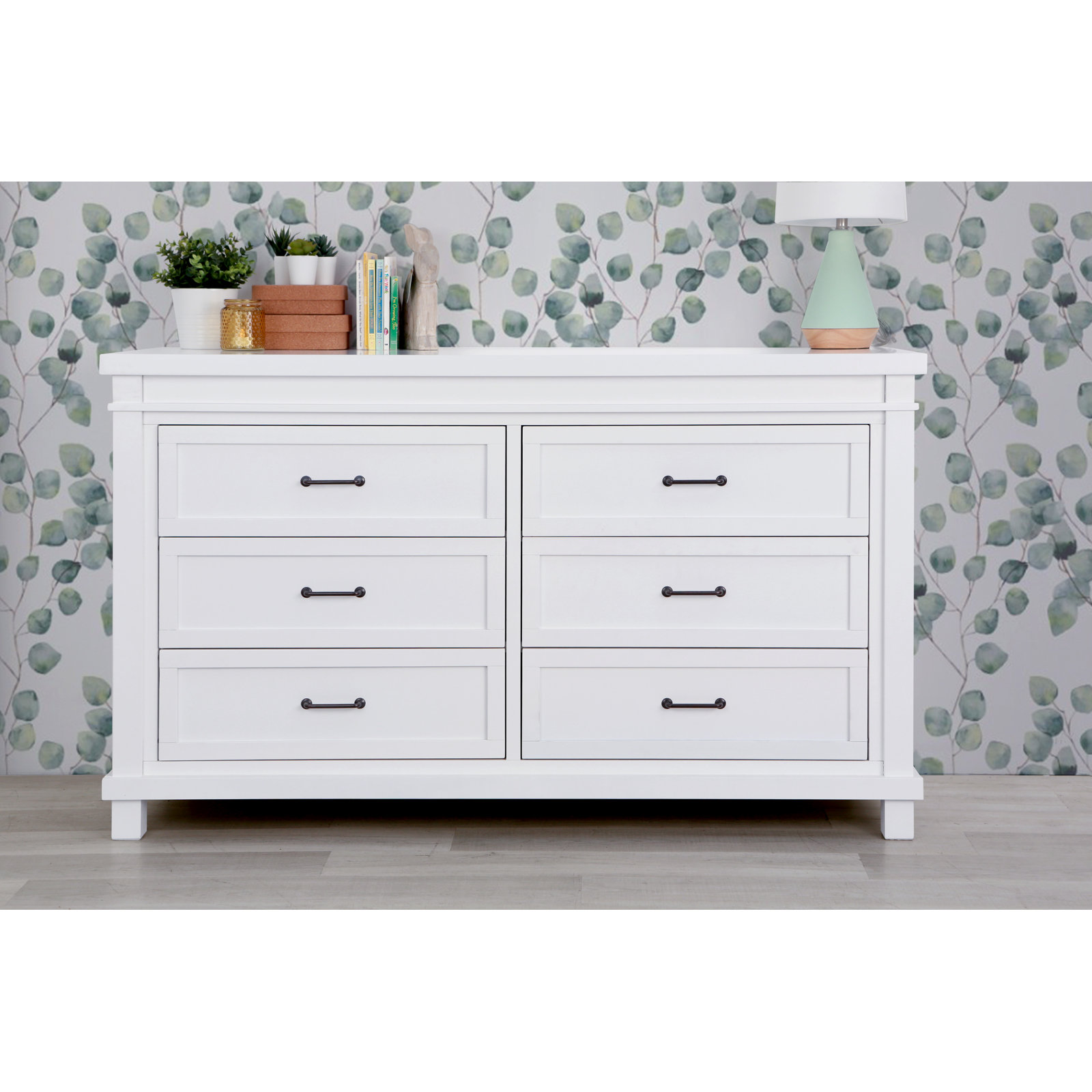 Rowan Kids 6 - Drawer Dresser, White
