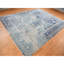 Tapis surdimensionné en laine noué à la main bleu 11 pi 8 po x 14 pi 8 po EB8EBDAEFD05444396F9F482F09A3ED4