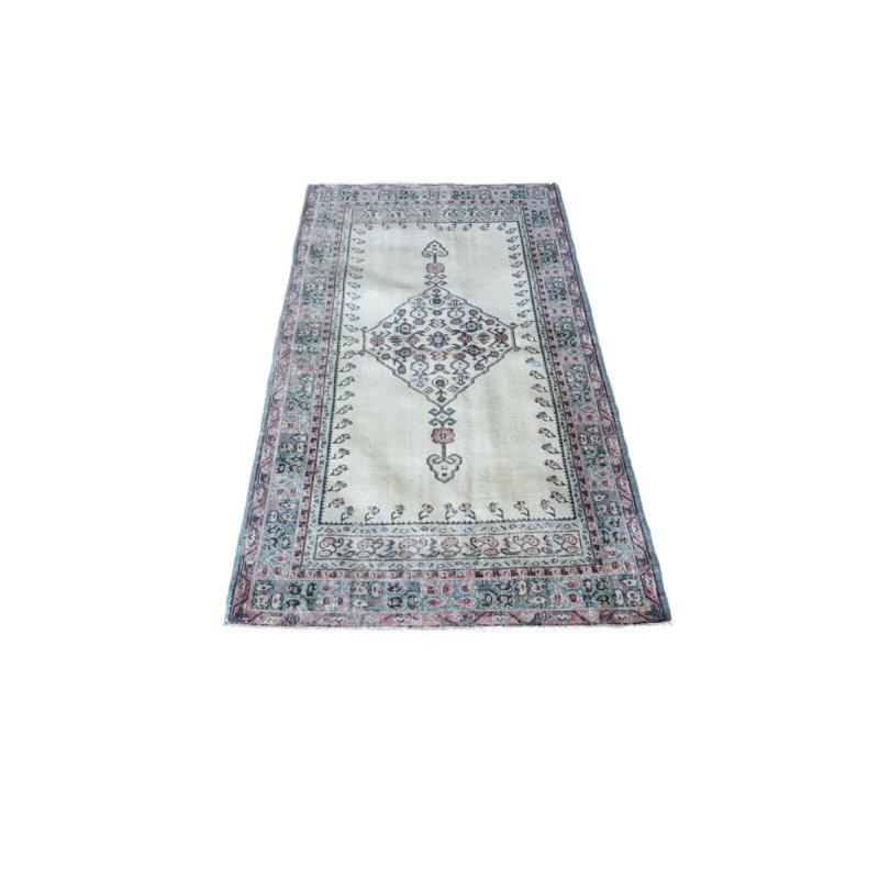 Tapis médaillon oriental turc Oushak