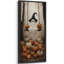 Tableau d'Halloween avec balançoire fantôme et citrouille, impression giclée sur toile encadrée, pour le salon-135235451-135235452