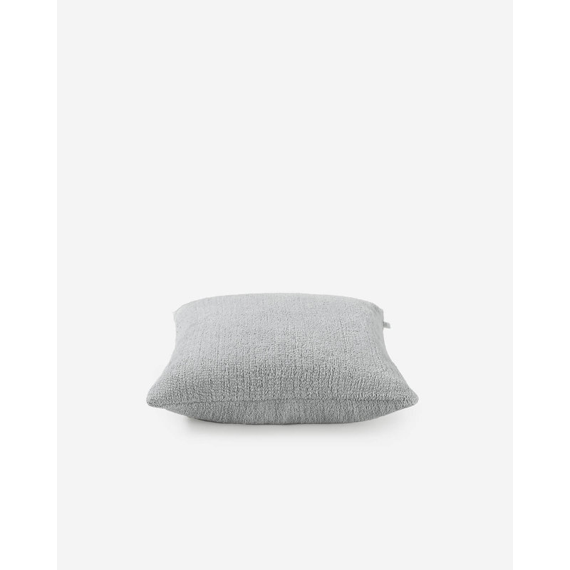 Snug Square Pillow Cover & Insert, Cloud Gray, 20" H x 20" W