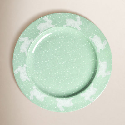 Easter Round Ceramic Platter