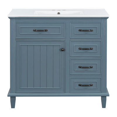Meuble-lavabo 36 po avec lavabo et rangement