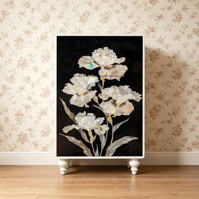 Luxury Solid Wood Shoe Cabinet