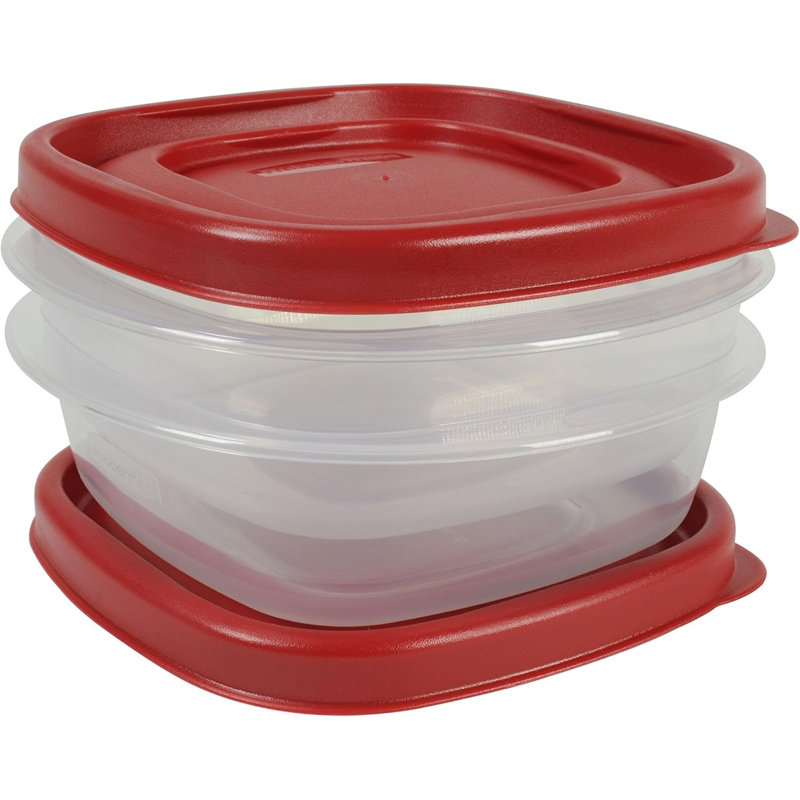 Ensemble de 4 contenants pour aliments China Red