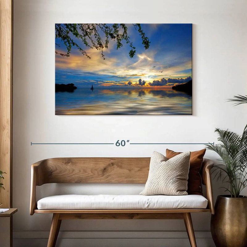 Gillard Sunrise In Curacao, H 30 po x l 45 po