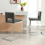 Tabouret de comptoir rembourré 26 po Daco-1849257112-1849257113