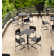 Farrah Square Resin Outdoor Folding Bar Table