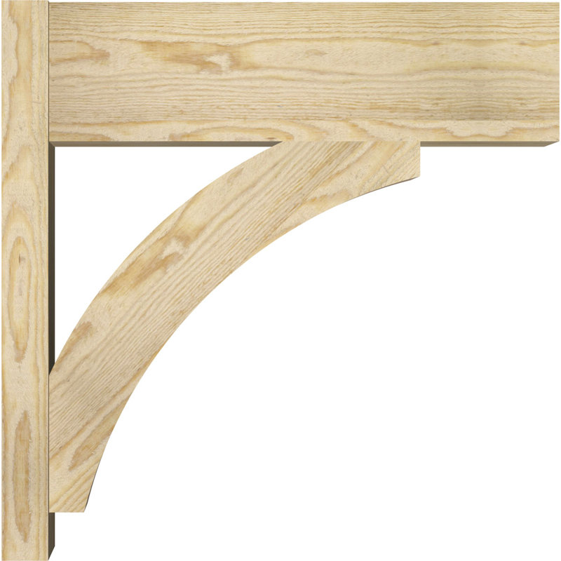 Bloc de bois rustique Thorton, Sapin Douglas de 7 1/2 po (lisse), P 18 po x H 22 po