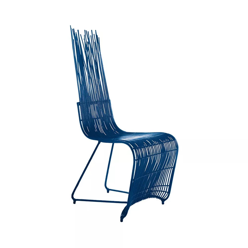 Yoda Dining Chair, Bitwin Cobalt Blue