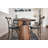 Hickey Cross Back Metal Dining Chairs 
