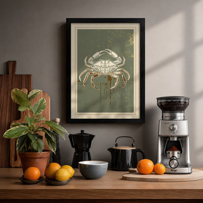 Specimen in Decay Rustic - Framed Print