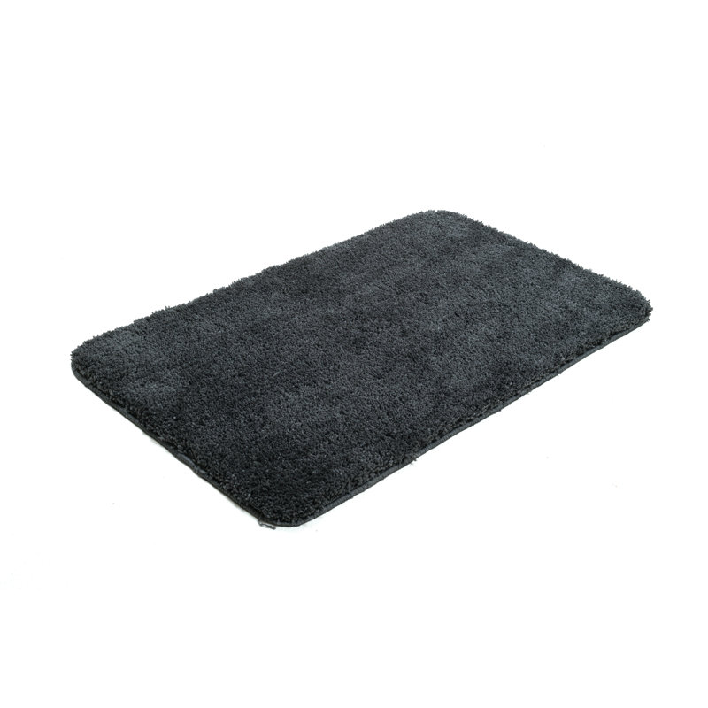 Rectangle Bath Rug, 70 x 120 cm, Anthracite